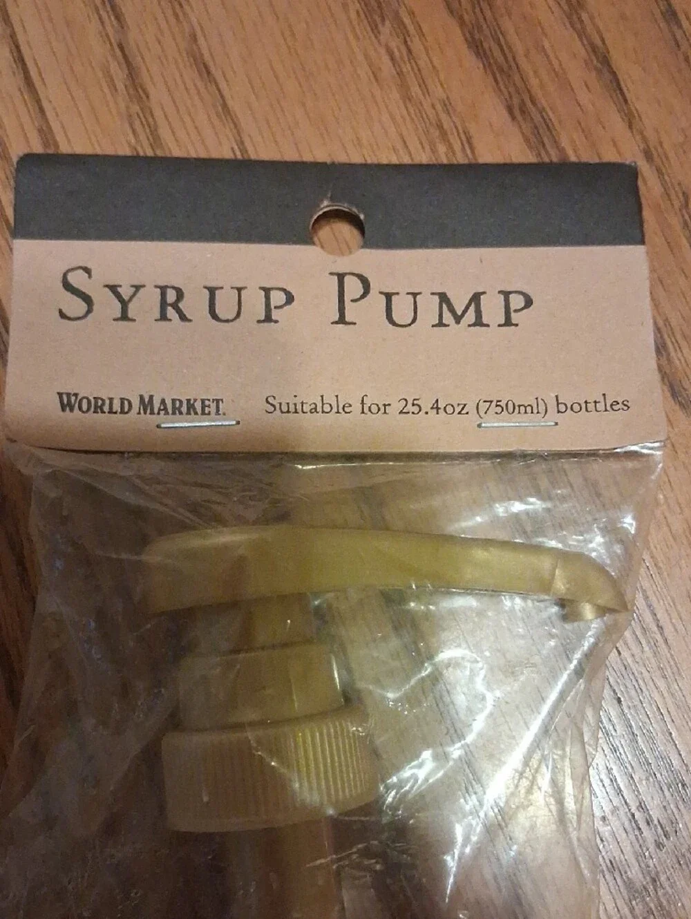 Cost Plus World Market Metallic Gold Syrup Pump - Set of 2